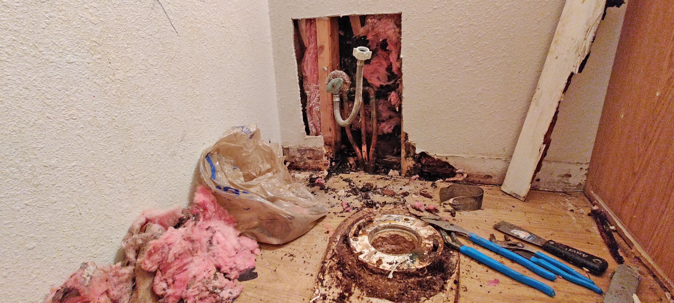 Plumbing work